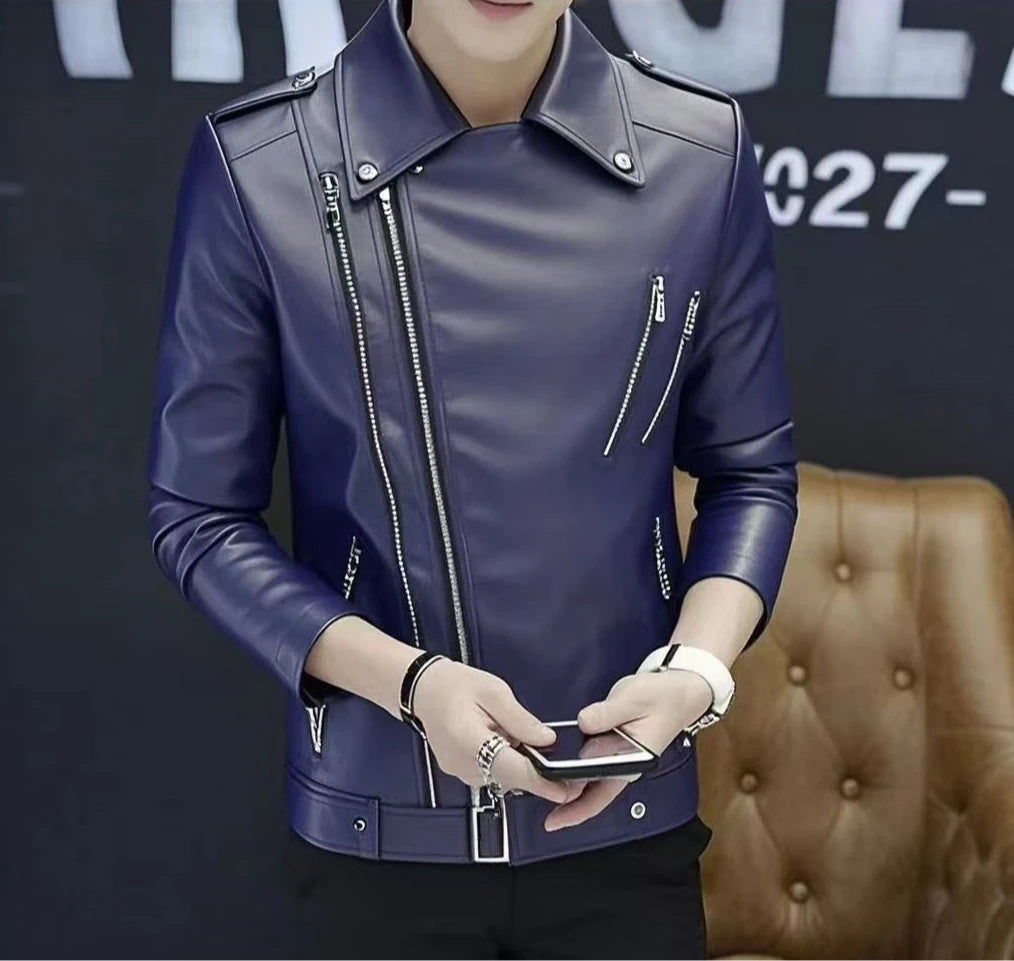 Blazer Casual Hombre - Chaqueta Elegante Primavera Otoño 2025