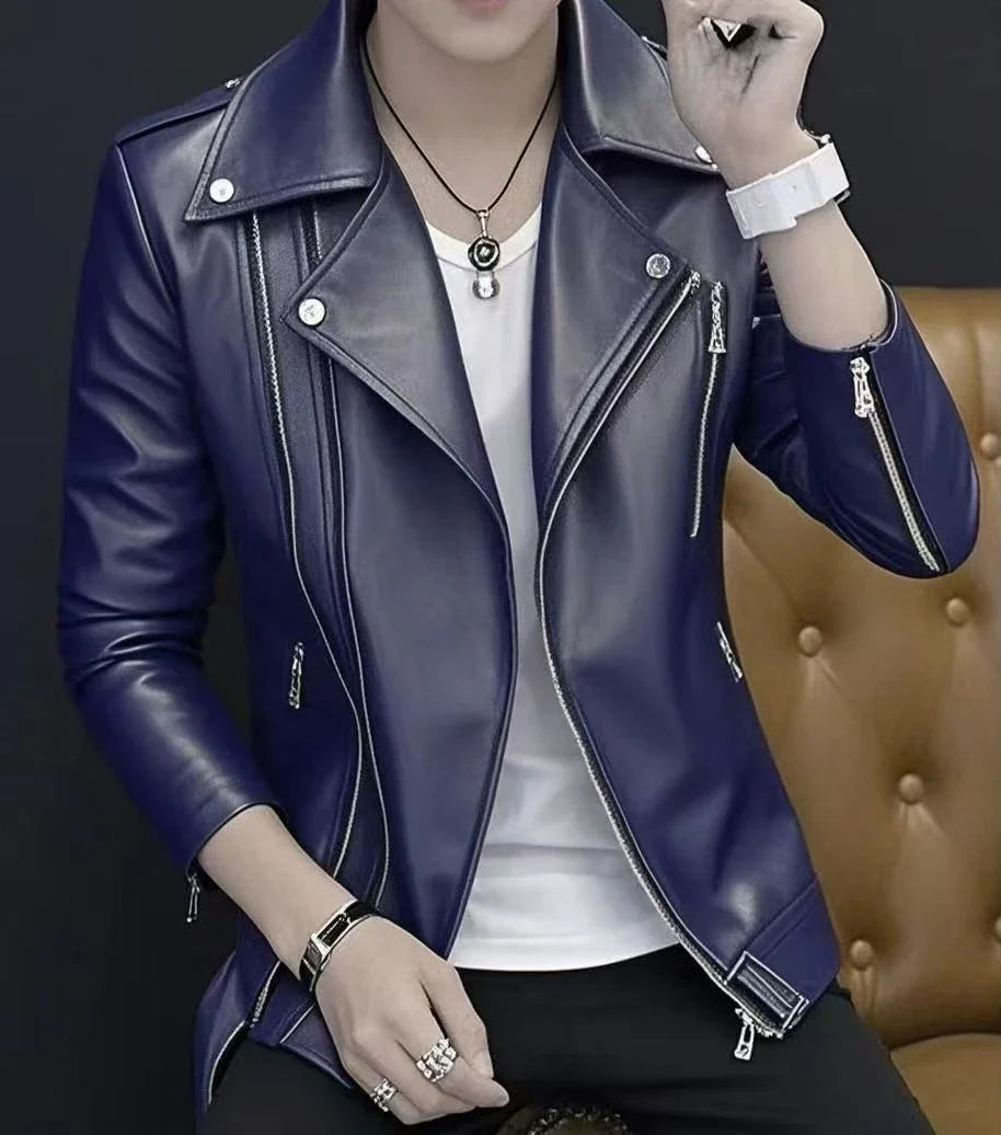 Blazer Casual Hombre - Chaqueta Elegante Primavera Otoño 2025