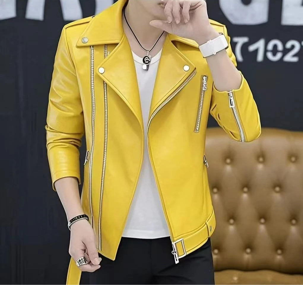 Blazer Casual Hombre - Chaqueta Elegante Primavera Otoño 2025