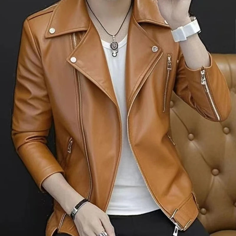 Blazer Casual Hombre - Chaqueta Elegante Primavera Otoño 2025