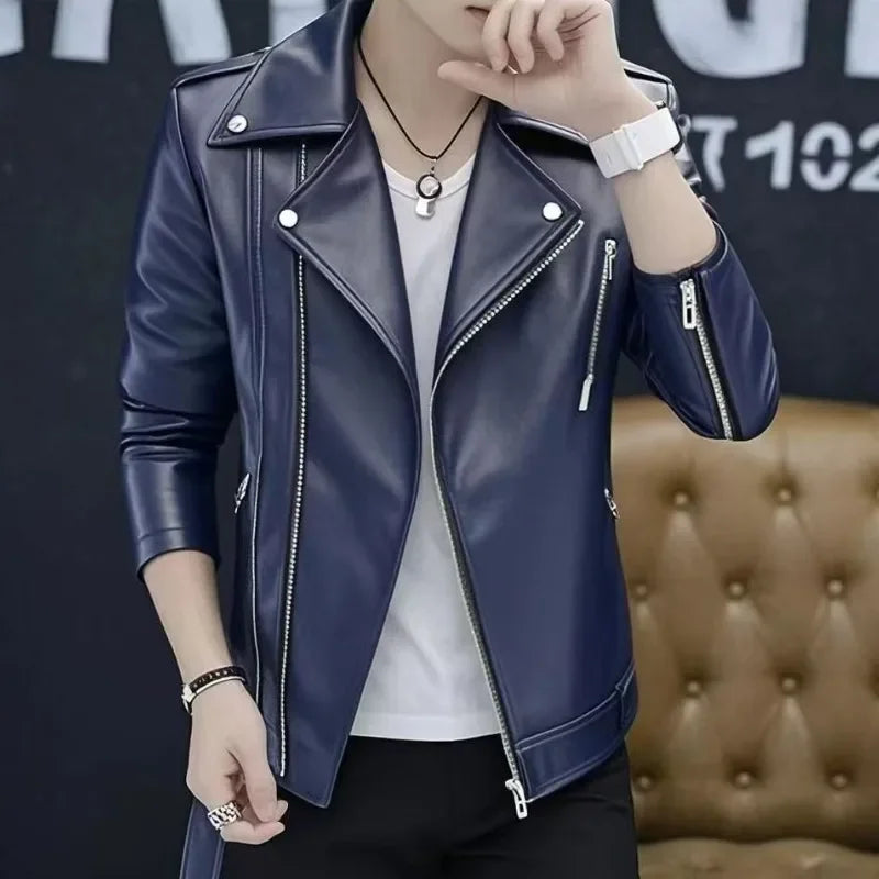 Blazer Casual Hombre - Chaqueta Elegante Primavera Otoño 2025