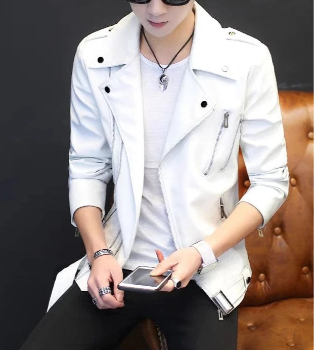 Blazer Casual Hombre - Chaqueta Elegante Primavera Otoño 2025