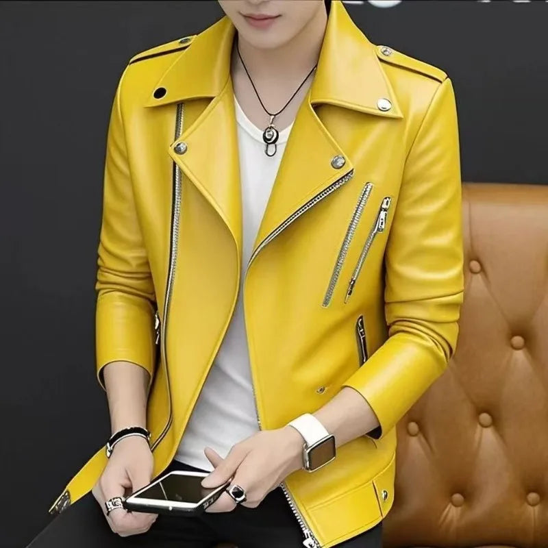 Blazer Casual Hombre - Chaqueta Elegante Primavera Otoño 2025