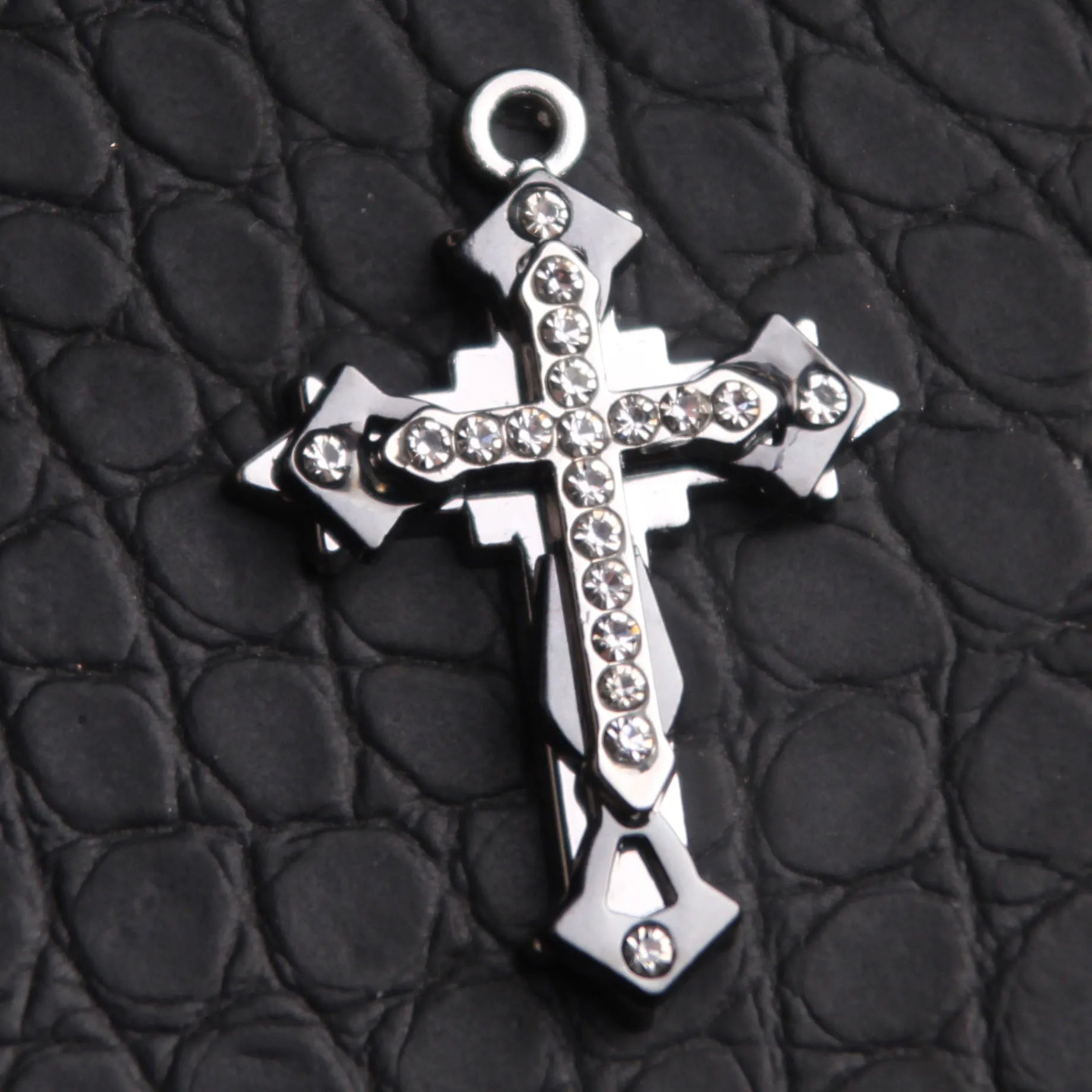 Cross Titanium Steel Necklace - Hip-Hop Pendant Chain Unisex