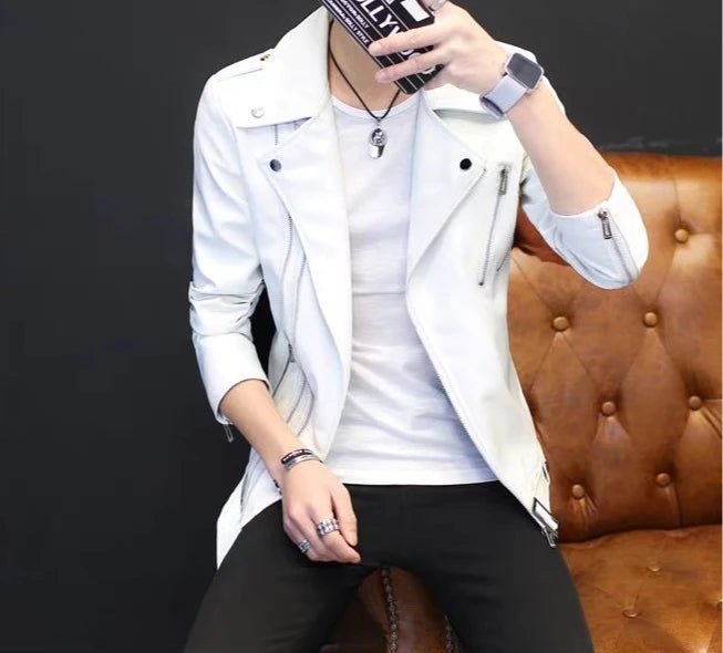 Blazer Casual Hombre - Chaqueta Elegante Primavera Otoño 2025