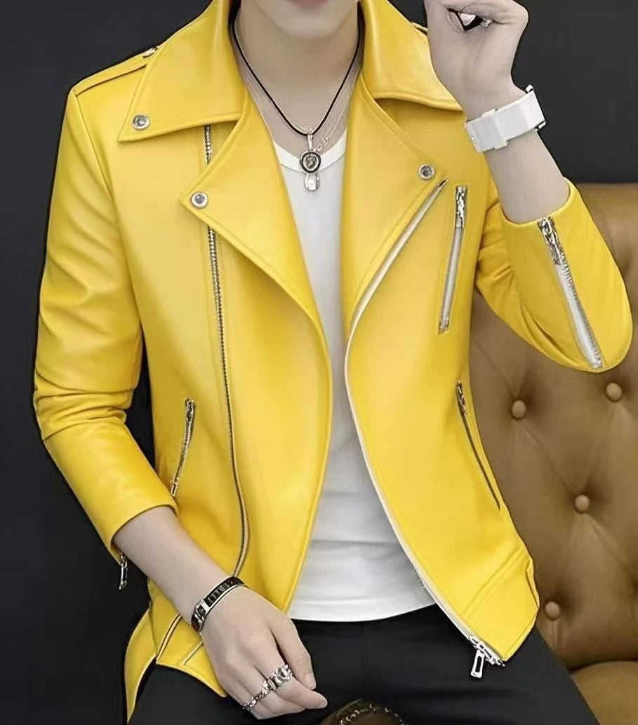 Blazer Casual Hombre - Chaqueta Elegante Primavera Otoño 2025