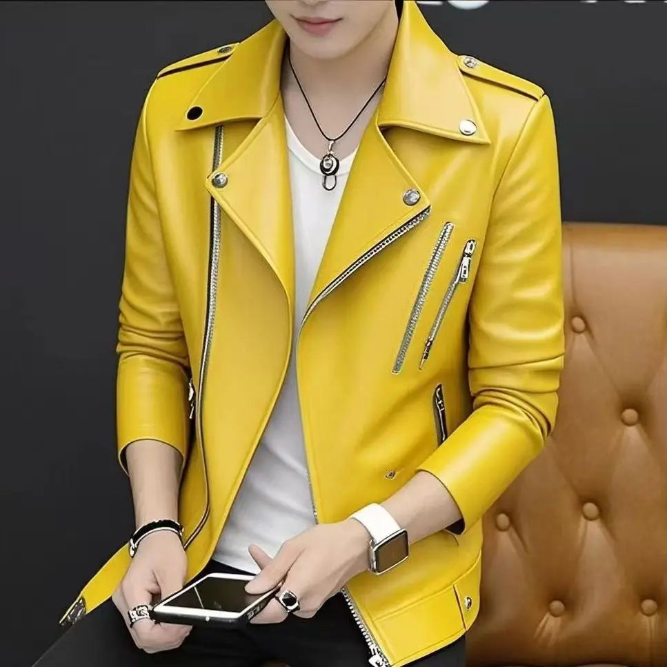 Blazer Casual Hombre - Chaqueta Elegante Primavera Otoño 2025