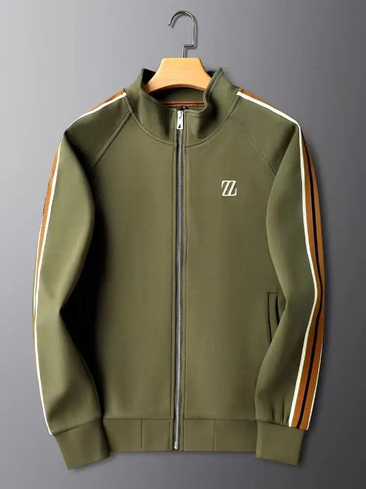 Conjunto Deportivo Hombre 2 Piezas - Chaqueta y Pantalón Bordado 2025