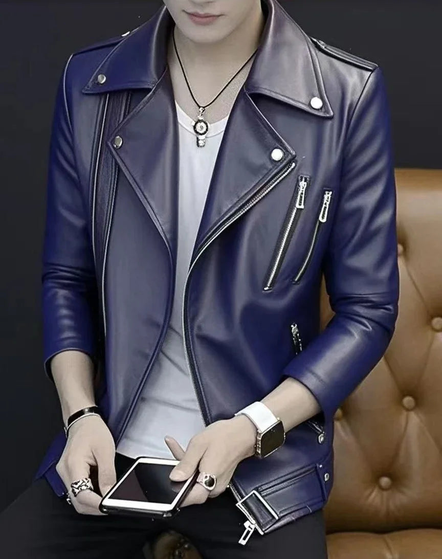 Blazer Casual Hombre - Chaqueta Elegante Primavera Otoño 2025