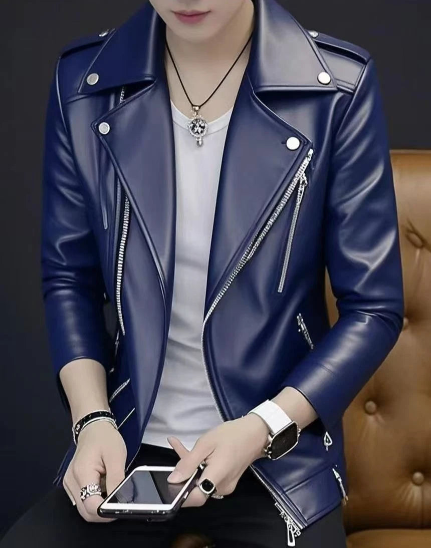 Blazer Casual Hombre - Chaqueta Elegante Primavera Otoño 2025