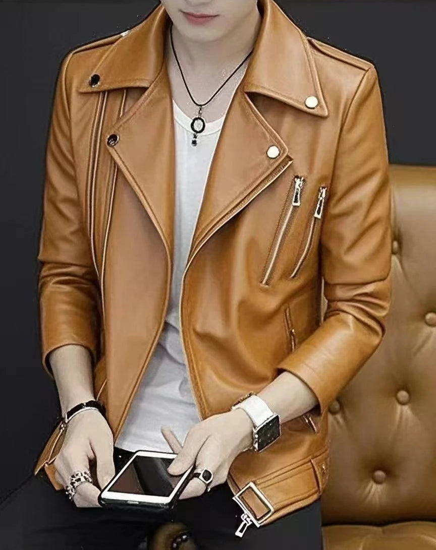 Blazer Casual Hombre - Chaqueta Elegante Primavera Otoño 2025