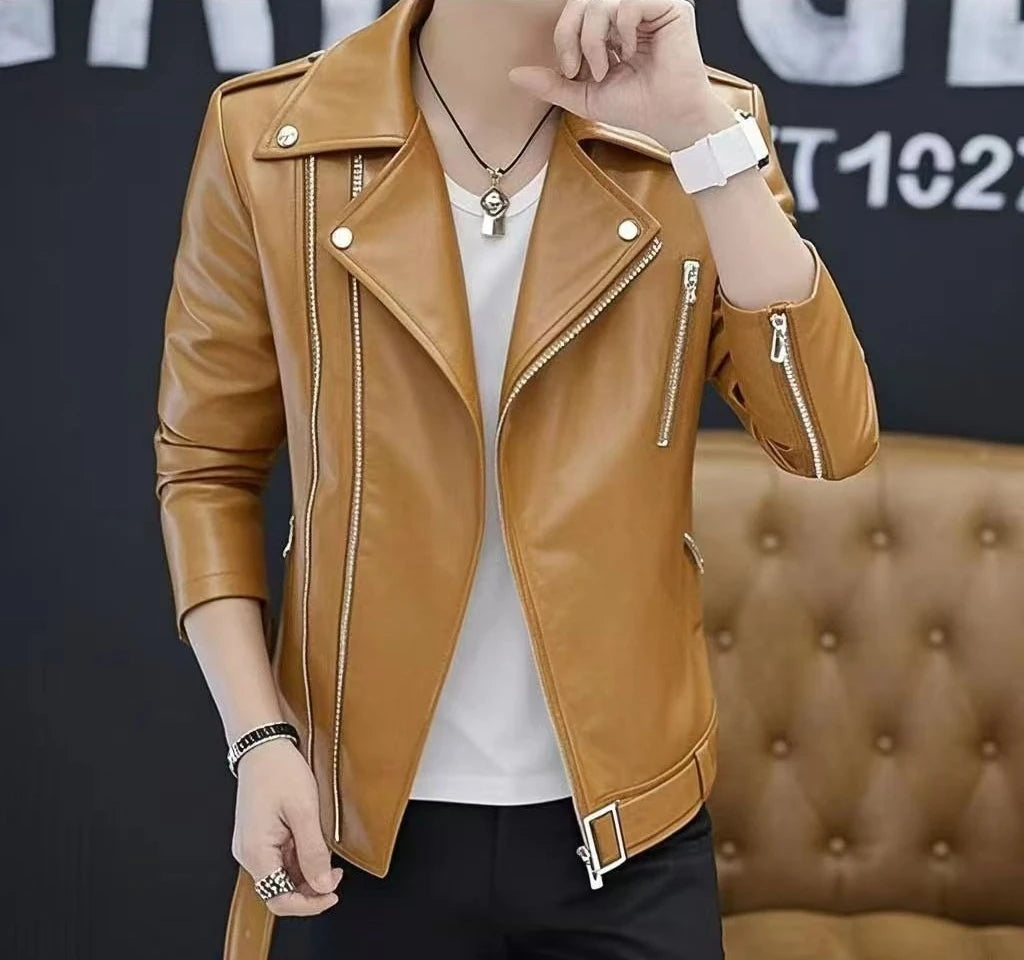 Blazer Casual Hombre - Chaqueta Elegante Primavera Otoño 2025