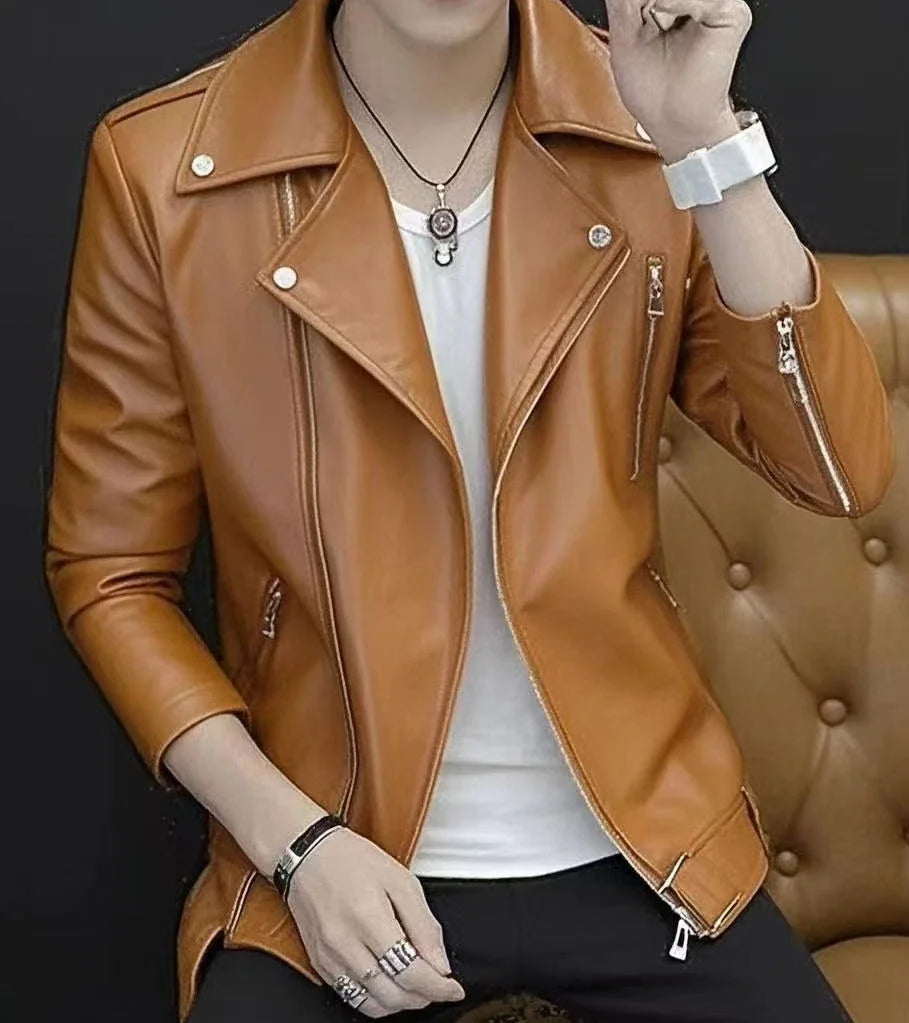 Blazer Casual Hombre - Chaqueta Elegante Primavera Otoño 2025