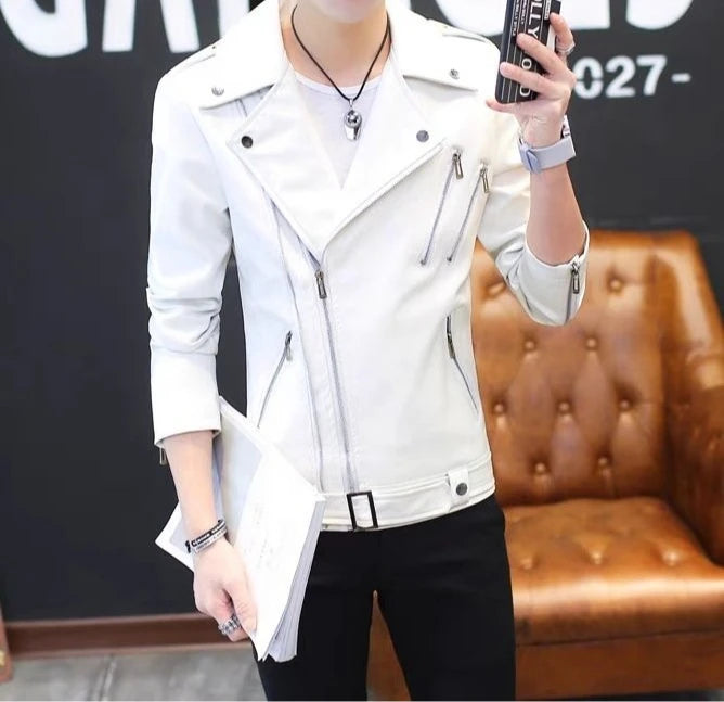 Blazer Casual Hombre - Chaqueta Elegante Primavera Otoño 2025